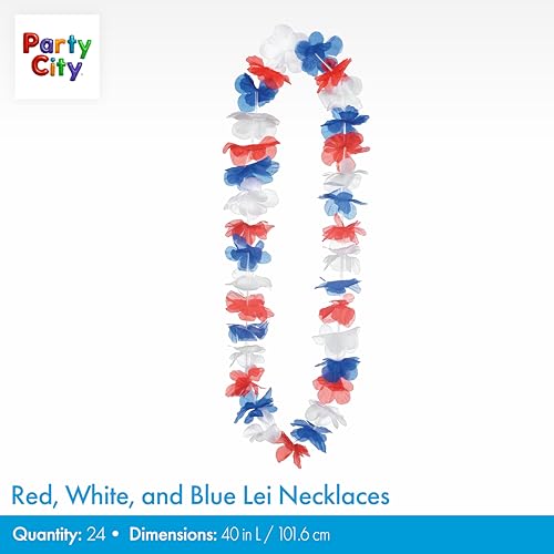 Party City Patriotic Flag and Lei Kit for 24 People by Party City - Used condition - Image 2
