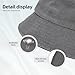 LAPD Swat Bucket Hat Summer Beach Sun Hat Gray