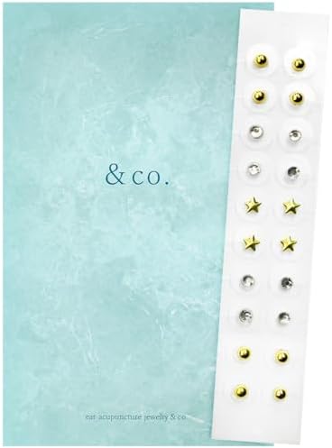 （09:30時点） 【めざましテレビで紹介されました】 &co. 耳つぼジュエリー 耳ツボジュエリー 純チタン ハロウィン ボディピアス (Noneコレクション, B917-02)