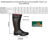 La Chasse Neoprene-Gummistiefel für Damen und Herren Jagdgummistiefel Boots mit Neoprene Gummistiefel für Jäger Neoprenestiefel Naturkautschukstiefel LaChasse (43 EU)