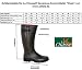 La Chasse Neoprene-Gummistiefel für Damen und Herren Jagdgummistiefel Boots mit Neoprene Gummistiefel für Jäger Neoprenestiefel Naturkautschukstiefel LaChasse (43 EU)