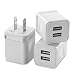 X-EDITION USB Wall Charger, 3-Pack 2.1Amp Dual Port USB Plug Power Charger Adapter Charging Block Compatible with Phone Xs Max/Xs/XR/X/8/7/6S/6 Plus, Pad, Samsung, LG, HTC, Google, Moto, and More