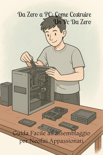 Immagine prodotto: Da Zero a PC: Come costruire un PC da zero: Guida Facile all’assemblaggio per Neofiti Appassionati