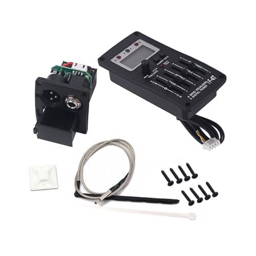 Préamplificateur guitare acoustique Abaodam pour corriger le son et s'accorder facilement