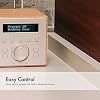 DAB+/FM Radio mit Bluetooth-August MB420-Digitales Küchenradio mit Holzgehäuse mit RDS-Funktion 60 Presets Hifi Bluetooth Lautsprecher 5W - Radiowecker mit Sleeptimer Alarm Snooze - USB/Aux-In/Aux-Out #4