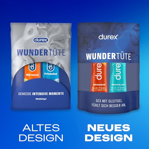 Durex Play Abenteuer Gleitgel und Erlebnisgel Vorteilsset - Groß mit 2 Artikeln (50 ml & 100ml) 150 ml gesamt – Ansicht 2