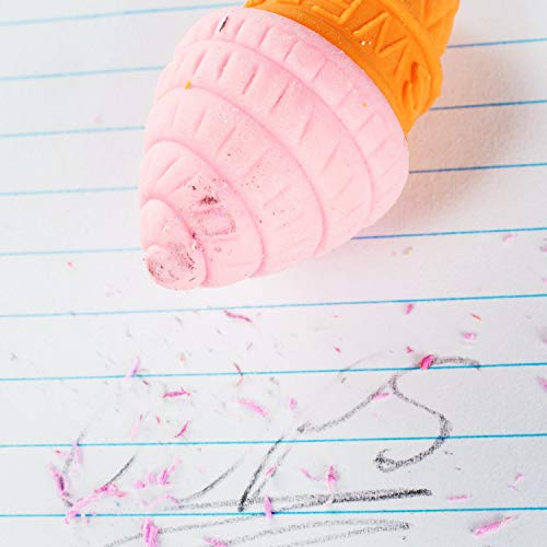 Handy Basics Mini Ice Cream and Frozen Treat Pencil Erasers 48pcs