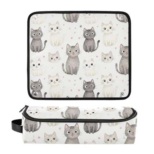 Bolsa de viaje para herramientas de cabello con tapete resistente al calor desmontable, organizador para planchas, rizadores y secadores miniatura 3