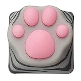 SYA ZOMOPLUS Cute Cat Paw Keycap,Squishy Paw Custom Keycaps for Mechanical Keyboard,Suitable for Cherry MX/Gateron Switches-ESC Keys 1Pcs (American Shorthair)