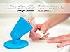 tweexy Hinge Untippable Nail Polish Bottle Holder | Anti-Spill Nail Polish Holder Stand, Tilted, IntelliStick Airlock Suction | Fingernail Painting, Nail Art Tools | Nail Polish Accessories (Beach Glass) #4