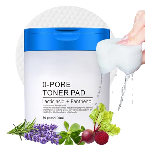 0 Pore Pads Korean Skin Care - Facial Toner Pads for Exfoliation ...
