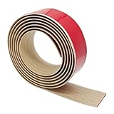 Matériau en PVC durable : la bande de seuil de porte est fabriquée en PVC haute densité, elle est résistante aux rayures, à l'usure et aux taches, et ne se déforme pas facilement après une utilisation à long terme et facile à nettoyer, et le matériau souple évite l'impact des orteils, ce qui en fait une alternative plus sûre aux seuils en alliage d'aluminium.