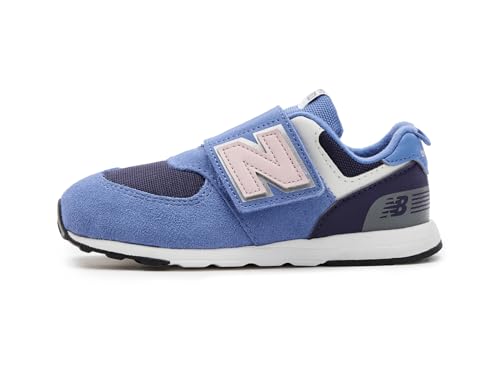 Image of New Balance Kid's 574 New-B Hook & Loop Sneaker (Infant /Toddler)