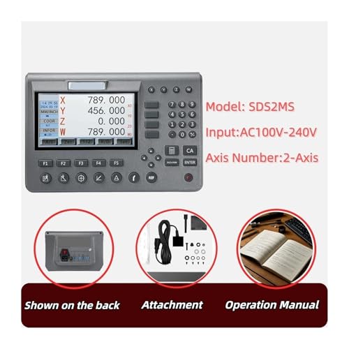 Kit Completo LCD 4 Ejes Medidor Lineal 0.005mm miniatura 4