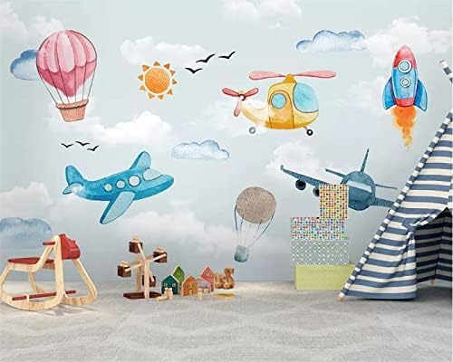 Fond d'écran 3D de la chambre pour agrandir visuellement un petit espace