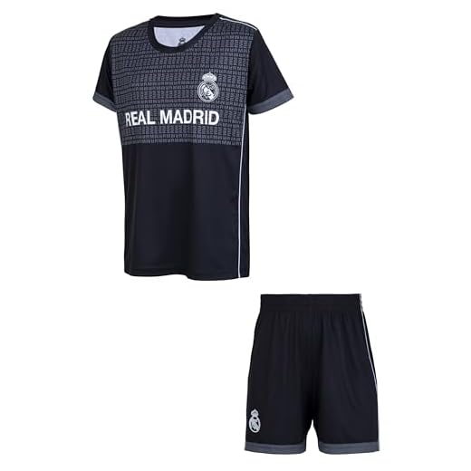 Real Madrid Ensemble Football Maillot Short Real Enfant garçon - Collection Officielle 14 Ans