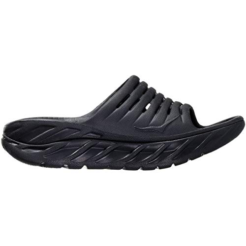 Hoka One One Womens ORA Recovery Slide 2 Black/Black Sandal - 6