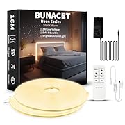BUNACET Неонова LED лента топло бяла 16M 24V,...