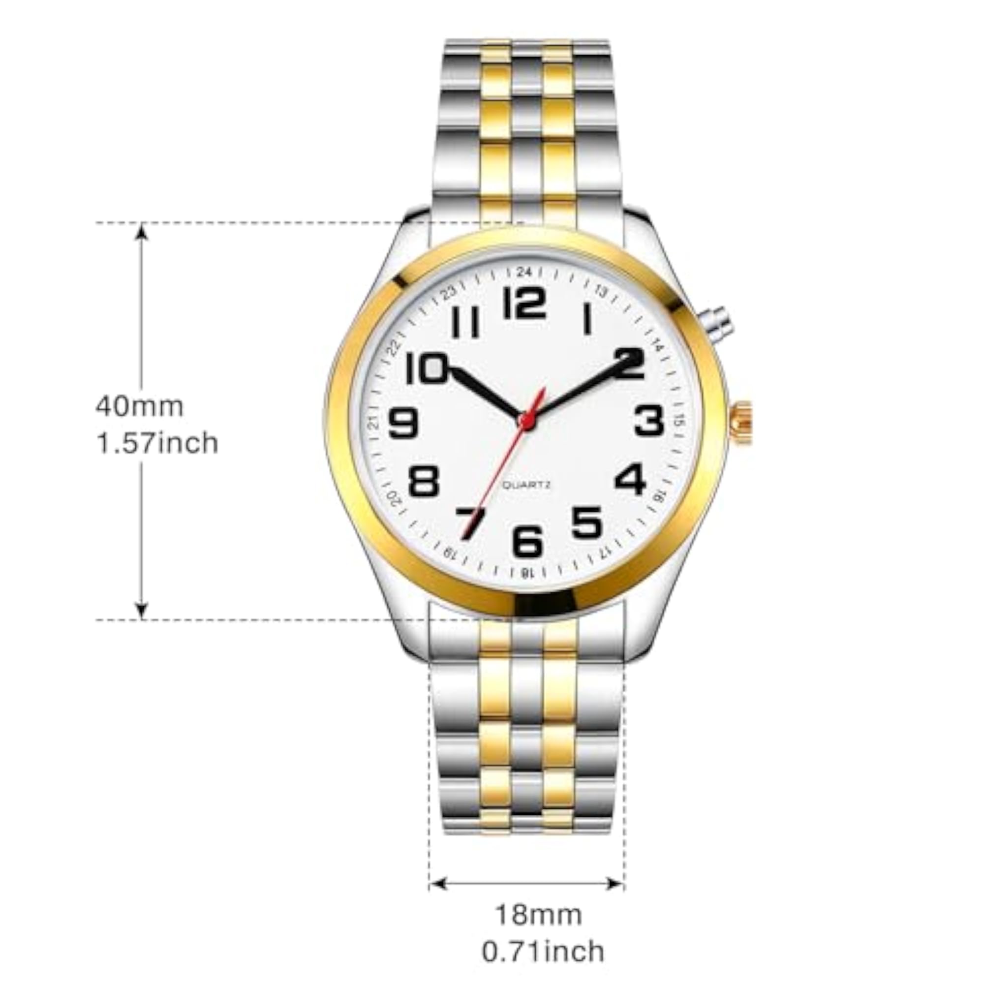 English Talking Watch for Middle-Aged and Elderly