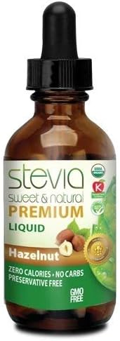 Stevia Sweet & Natural Hazelnut Stevia International 1 oz Liquid