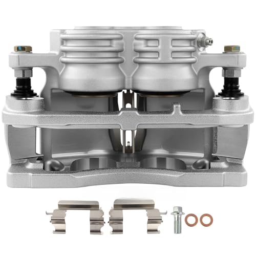 Image of SCITOO - Front Right Disc Brake Caliper Assembly w /Bracket For Buick,For Chevy,For GMC,For Isuzu,For Oldsmobile,For Saab Models - For 9-7x,For Ascender,For Trailblazer,For Trailblazer EXT 18B4799A