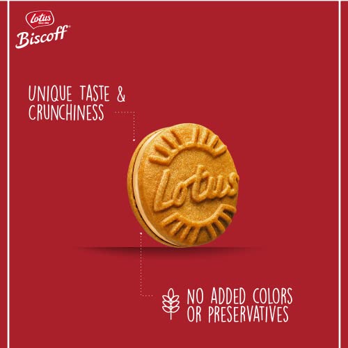 Lotus Biscoff Sandwich Cookies, Biscoff Cream, 15 Cookies Per Pack, 5.29 Ounce (Pack Of 9) #TOP1