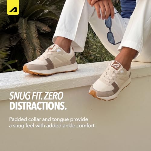 Image of Boldfit Ryder Sneakers for Man Premium PU Upper, Breathable Lightweight Mens Casual Shoes Anti-Slip TPR Sole Walking, Office, Gym Shoes & Everyday Wear Footwear