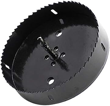 155mm Hole Saw with Hex Shank Drill Bit 