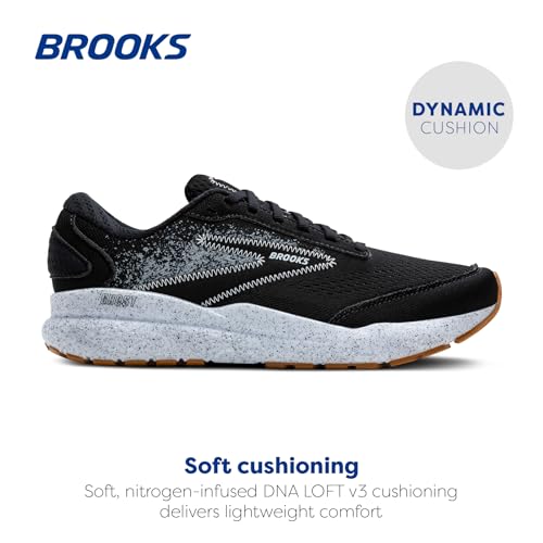 Brooks Brooks Women’s Ghost 16 Neutral Running Shoe - Black/Blackened Pearl/White - 9 Medium