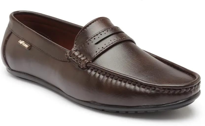 Image of Action | DOTCOM | DRIVE-43 | Men's | Slip-On | Loafers | Trendy | Classic | Comfortable | Lightweight | Casual | Shoes