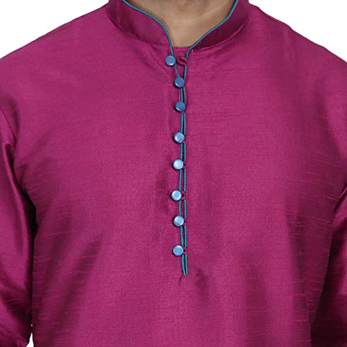 Image of Royal Kurta Men's Cotton Silk Kurta Pyjama Set