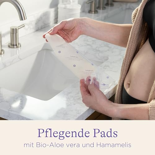 Lansinoh Intimpad Cool & Care​ - maximaler Kühlkomfort & Pflege im Wochenbett - feuchtigkeitsspendendene Gel-Pads mit Bio Aloe Vera und Hamamelis - 8 Stück