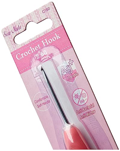 Agulha para Crochê de Aluminium com Cabo Ergonomics 2.50mm - C160-250 - Sew Mate