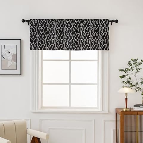 PearAge Back Tab Window Curtain Panel Cover