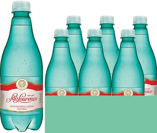 Água Mineral Com Gás São Lourenço Pet 510ml