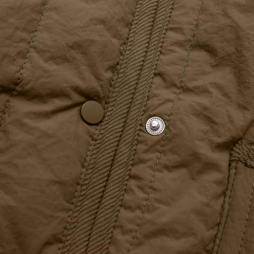 Boys' Vintage Quilted Jacket Toddler Kids Fall Winter Lightweight Packable Sleeveless Button Down Jacket Girls Warm Coat4