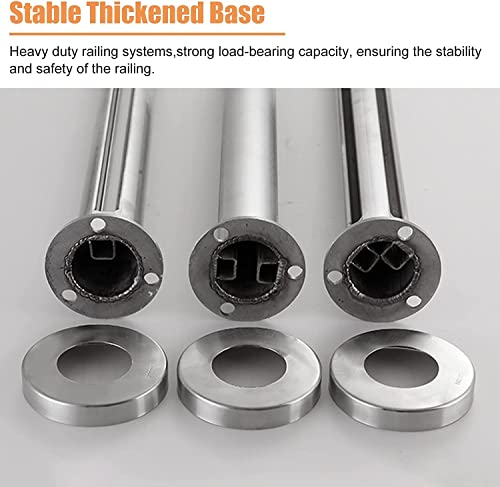 Support de poteau en acier inoxydable de qualité supérieure pour escalier - 7