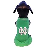 Machine Washable All Star Dogs NCAA North Dakota Fighting Sioux Cheerleader Hundekleid, Unisex-Erwachsene, NCAA North Dakota Fighting Sioux Cheerleader Dog Dress (Team Color, XX-Large), Teamfarbe, XX-Large