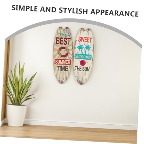 Planche de surf décorative bois finition délicate COHEALI pour hôtel