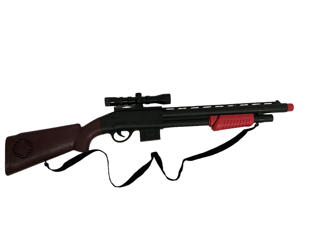 Set Fucile Giocattolo con Suoni Reali cm 70 Suono Meccanico Mitra Giocattolo con Suoni Fucile a Pompa Shotgun Mitragliatrice Giocattolo per Bambini Fucile Giocattolo con Suoni Pistola Giocattolo (B)