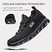 Men's Slip on Breathable Walking Shoes Ultra Lightweight Casual Sport Fashion Sneakers Running Shoes Black