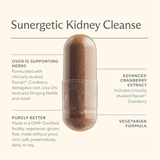 INVALID DATA Best Kidney Cleanse Supplement - Premium Kidney Support Formula With Organic Cranberry Extract Helps Support Healthy Kidneys, Detox, Bladder Health & Urinary Tract- 60 Vegetarian Capsules