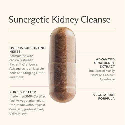 INVALID DATA Best Kidney Cleanse Supplement - Premium Kidney Support Formula With Organic Cranberry Extract Helps Support Healthy Kidneys, Detox, Bladder Health & Urinary Tract- 60 Vegetarian Capsules