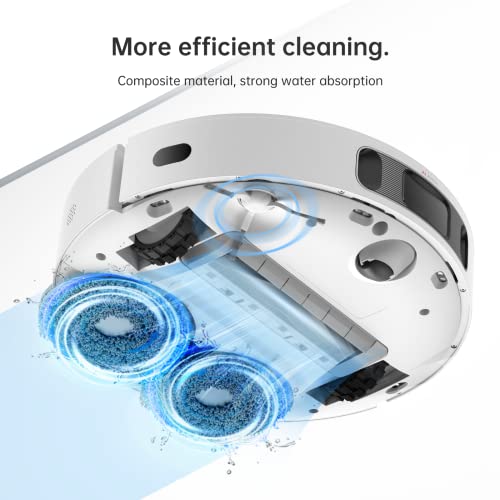 Image of DREAME Mop Pads Compatible with X50 Ultra / X40 Ultra / L50 Ultra / L40s Ultra / L40s Ultra AE / L40s Ultra CE / L40 Ultra / L10s Ultra Gen2, Wet Mopping Pads (4 pcs) | Compatible with X50 Ultra / X40 Ultra / L50 Ultra / L40s Ultra / L40s Ultra AE / L40s Ultra CE / L40 Ultra / L10s Ultra Gen2