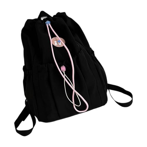 Múltiples compartimentos en esta bolsa de trabajo ligera y mochila escolar casual