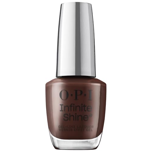 OPI Infinite Shine Not Afraid of the Dark – vorgehärtete Gel-Technologie ohne UV-Lampe – bis zu 11 Tage Halt – langanhaltender, veganer Nagellack – extra breiter ProWide Pinsel für makellosen Auftrag