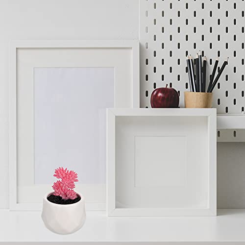 Partykindom 5Pcs Simulation Succulent Plants Fake Green Plants Potted Small Bonsai Ornaments For Home/Wall/Room Decor #TOP7