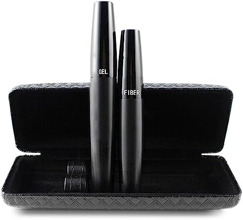 Youngfocus 3D Fiber Lash Mascara Waterproof, Luxuriously Longer, Thicker, Voluminous Eyelashes, Long-Lasting, Dramatic Extension, Smudge-proof, Hypoallergenic Formula-Best Gift