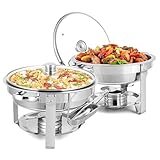 ROVSUN 5 Qt 2Pack Chafing Dish...