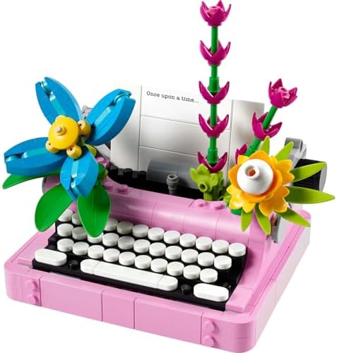 LEGO Creator 3’ü 1 Arada Çiçekli Daktilo 31169-8 Yaş ve Üzeri Çocuklar için Keytar veya Saksıya Dönüşebilen Yaratıcı Oyuncak Yapım Seti, Doğum Günü Hediyesi (363 Parça) - Görsel 3
